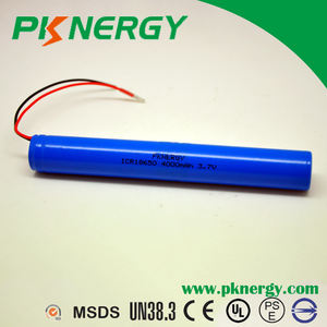 <span class=keywords><strong>2</strong></span> S de la batería Li-ion 7.4 V 1000 mah icr18650 18490 baterías del cilindro con PCM - Product Image 1