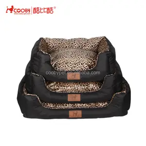 COO-2347 Hot Selling New Sexy Leopard Oxford Haustier bett Luxus-Hunde produkt