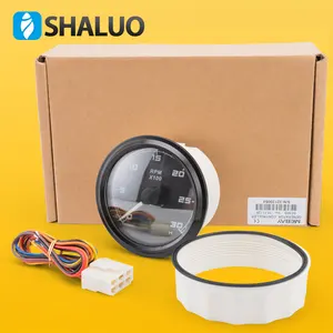 Phụ tùng máy phát điện Analog động cơ rpm tốc độ 12V 24V DC 85 Mét đo tachometer diesel - Product Image 4