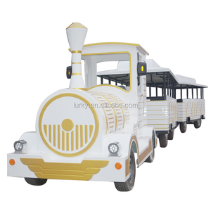 Modelo grande 42 personas eléctrico trackless tren turístico, paseos <span class=keywords><strong>turismo</strong></span> compra venta - Product Image 4