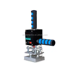 10*13cm de poche en cuir bois PVC machine de marquage à chaud outil de gaufrage en cuir - Product Image 1