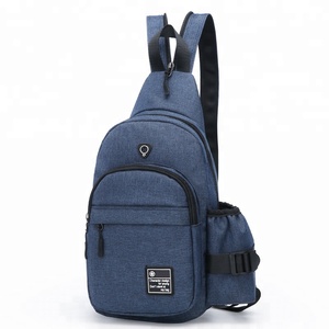 Gris oscuro hombro mochila <span class=keywords><strong>pecho</strong></span> bolso bandolera <span class=keywords><strong>para</strong></span> bicicleta senderismo deporte viaje <span class=keywords><strong>de</strong></span> Camping - Product Image 5