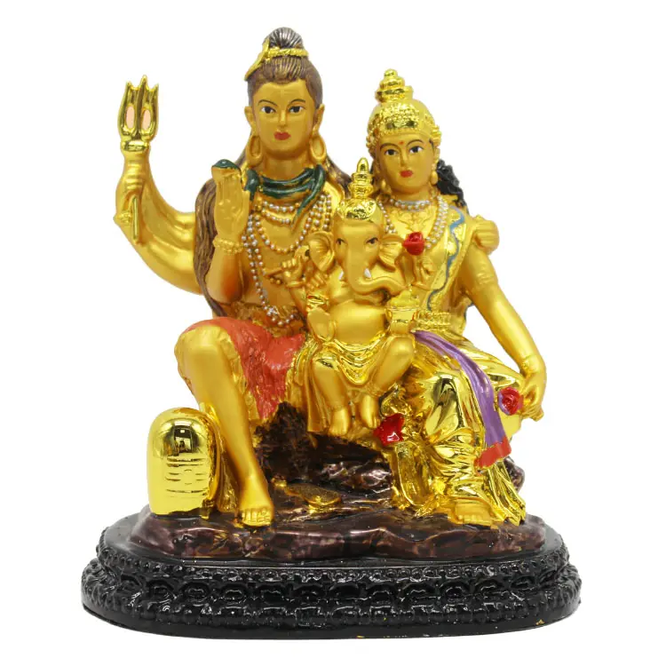 Hoge Kwaliteit Hars God Cijfers Lord Ganesha Standbeeld Home Decor