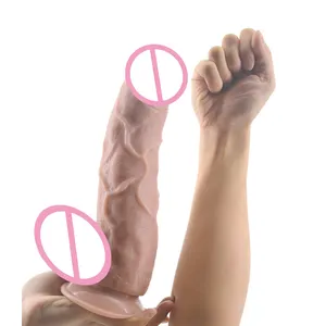 Faak Fabriek Prijs Paddestoel Vorm Flesh Grote Eikel Sex Toys Dildo Juguetes Sexuales Speelgoed Sex Volwassen Plastic Penis Voor vrouwelijke