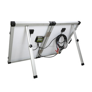 เครื่องชาร์จพลังงานแสงอาทิตย์แบบพับได้ 12v 140w สำหรับคาราวาน, เครื่องชาร์จแบตเตอรี่รถยนต์พลังงานแสงอาทิตย์ - Product Image 3