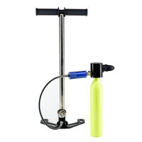 Bouteille d'oxygène Portable réservoir de plongée + pompes gonflables pour Mini réservoir de plongée
