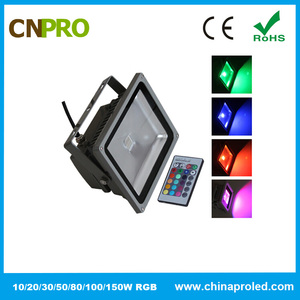 Alto lumen 50 w mazorca del poder más elevado IP65 llevó el reflector, RGB que cambia de color al aire libre 50 w 100 w llevó - Product Image 3