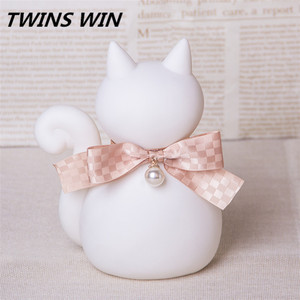 Nuovi Arrivi: Cancelleria Coreana Kawaii per Ragazze, <span class=keywords><strong>Salvadanaio</strong></span> a Forma di <span class=keywords><strong>Gatto</strong></span> Bianco e Nero, <span class=keywords><strong>Salvadanaio</strong></span> Indistruttibile a Forma di <span class=keywords><strong>Gatto</strong></span> - Product Image 4