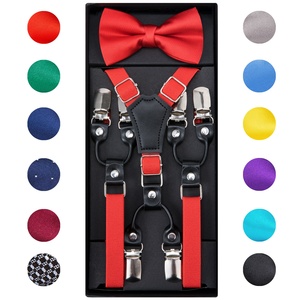 Commercio All'ingrosso Libero di trasporto Alla Moda Del Progettista Red Bambini Del Ragazzo Del Bambino <span class=keywords><strong>Bretelle</strong></span> e del Legame di Arco - Product Image 4