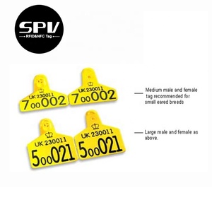 장거리 UHF ISO18000-6C 외계인 H3 RFID 동물 소 TPU 귀 태그 - Product Image 3