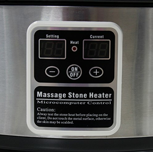 HSH6 Professional Großhandel Fabrik preis 6 Quart Energie <span class=keywords><strong>massage</strong></span> Stein heizung Elektrische Heiz maschine Basalt <span class=keywords><strong>Hot</strong></span> Stone Warmer - Product Image 6