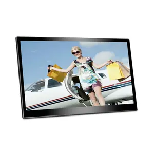 14 Inch Khung Ảnh Kỹ Thuật Số LCD Màn Hình Quảng Cáo Miễn Phí Chỉnh Sửa Ảnh Tải Về SH1401DPF