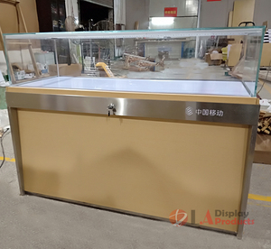 Factory Custom Made Jewelry  Glasses Display showcase Front Open Glass Display showcase - Product Image 3
