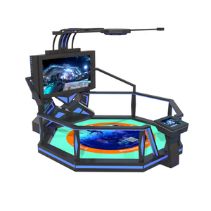 Thực tế ảo tương tác <span class=keywords><strong>VR</strong></span> khám phá trò chơi đứng không gian Walker 9D Trò chơi bắn súng <span class=keywords><strong>VR</strong></span> đi bộ nền tảng giả lập - Product Image 1