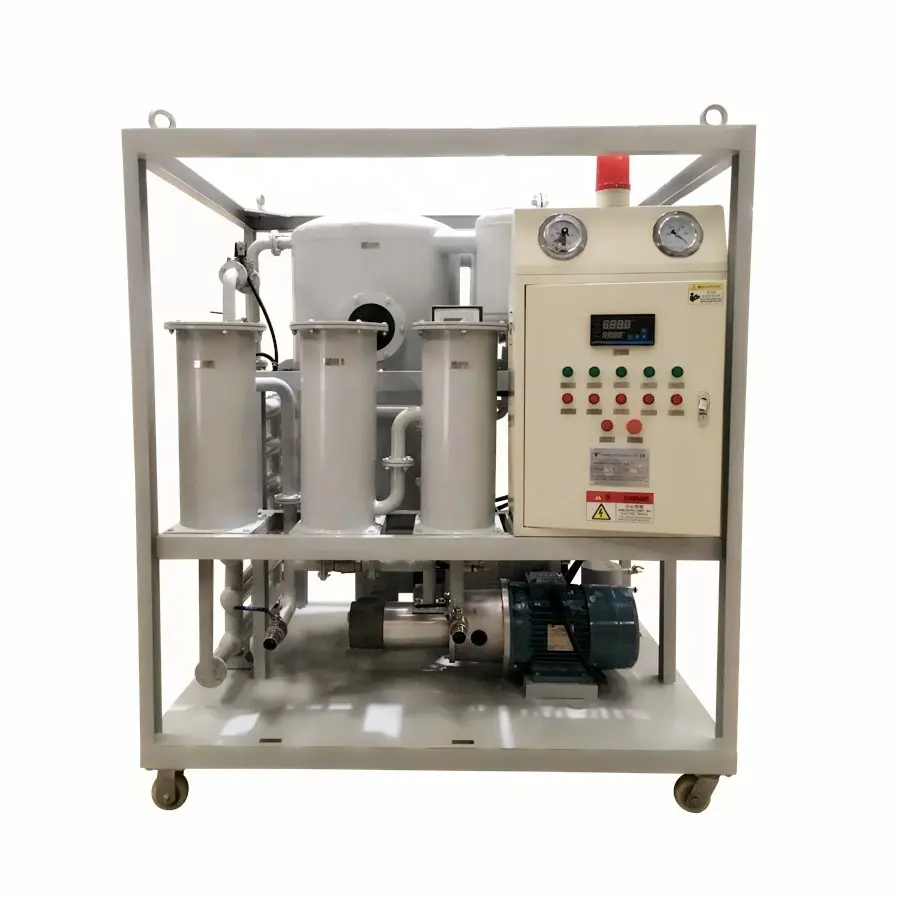 Macchina purificatore di olio ZYD-I Trasformatore di Purificazione di Olio di Rigenerazione pianta mini biodiesel macchina