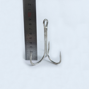 Grande taille Crochets D'ancrage Ultra Forte Requin Thon <span class=keywords><strong>Triple</strong></span> Hameçons En Acier Inoxydable Barbelé <span class=keywords><strong>Mer</strong></span> Peche Crochet De Pêche - Product Image 5