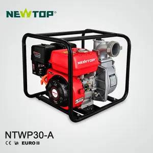 ปั๊มน้ำก๊าซ5.5hp 6.5hp 7hp 3นิ้ว NEWTOP ปั๊มเครื่องยนต์เบนซินสำหรับเปรู