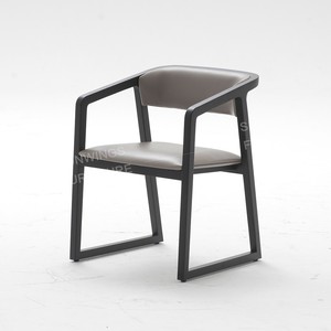 A mediados del siglo antiguo sillón de estilo PU material <span class=keywords><strong>pc</strong></span> silla - Product Image 4