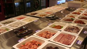<span class=keywords><strong>Vaisselle</strong></span> de buffet de restaurant, bacs à nourriture de taille <span class=keywords><strong>gastronomique</strong></span> de 20,5 pouces, plateau à nourriture en mélamine - Product Image 5