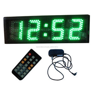 Godrelish 5 "4 dígitos LED verde <span class=keywords><strong>de</strong></span> <span class=keywords><strong>cuenta</strong></span> atrás semiexterior <span class=keywords><strong>Reloj</strong></span> Digital - Product Image 2