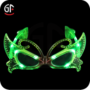 2016 heißer Verkauf Stilvolle Glow In The Dark Schmetterling Geformt Led-Blitz Sunglass - Product Image 1