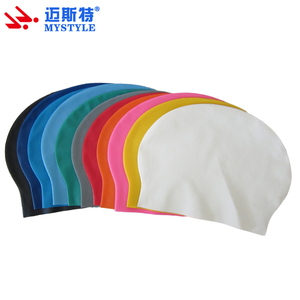 Bonnets de bain en latex de couleur unie <span class=keywords><strong>Mystyle</strong></span> imperméables de haute qualité pour adultes, vente chaude - Product Image 6