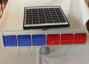 MNSD YD-PL-6 Seis Luces LED Solares de Emergencia <span class=keywords><strong>para</strong></span> Vehículos, Doble Cara, Visibilidad Superior a 800m, 6 Días de Duración - Product Image 4