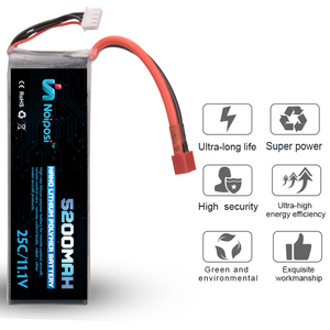 11.1V 5200mAh 3S 25C Lipo 배터리 <span class=keywords><strong>RC</strong></span> 헬리콥터 비행기 <span class=keywords><strong>RC</strong></span> 취미 딘 XT 스타일 커넥터 - Product Image 4