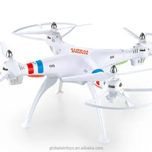 GLOBAL DRONE GW180 2,4G 6axis gyro RC dron con cámara para la opción, sky king helicóptero de dron grande con drone charol 2016