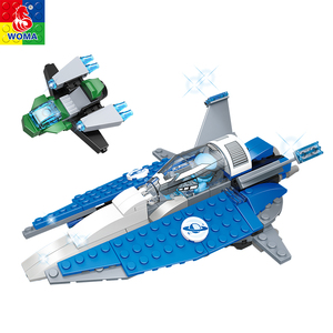 Plástico al por mayor modelo nave espacial juguetes ladrillos - Product Image 1