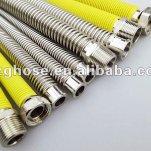 Tubo Flexible de Acero Inoxidable de <span class=keywords><strong>1</strong></span>/<span class=keywords><strong>2</strong></span>\" DN13 DN16 para Gas - Product Image 2