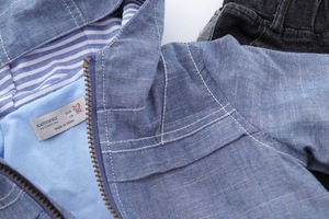 2018 del commercio all'ingrosso kdis ragazzi giacca cappuccio per 2-7 anni di età i bambini abbigliamento semplice cappotto - Product Image 4