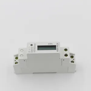 1 Phase 2 Wire XTM18SA Series DIN Rail Smart KWH Digital Energy Meter 5(30)A 230V
