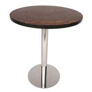<span class=keywords><strong>Hot</strong></span> Koop Restaurant Voetstuk 201 # Rvs Ronde Eettafel Benen Wiht Zilver Kleur