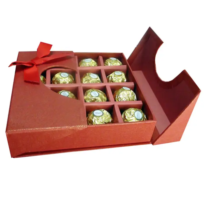수제 크리 에이 티브 럭셔리 초콜릿 상자 빈 초콜릿 선물 상자