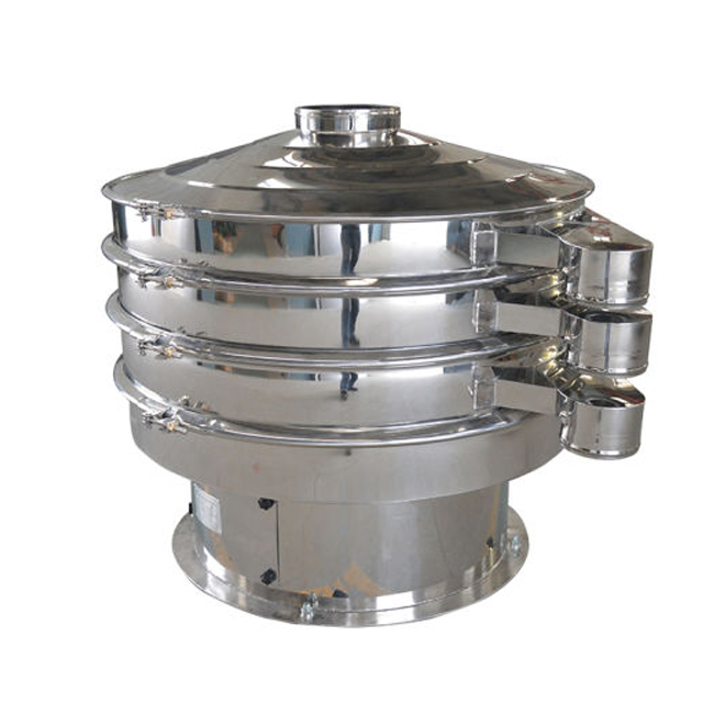 Двухуровневый вращающийся Вибрационный сортировщик из нержавеющей стали для просеивания модифицированного крахмала