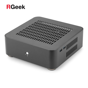 Rgeek L65S Komputer <span class=keywords><strong>Mini</strong></span> <span class=keywords><strong>ITX</strong></span> <span class=keywords><strong>Case</strong></span> USB 3.0 PC <span class=keywords><strong>Mini</strong></span> <span class=keywords><strong>Case</strong></span> <span class=keywords><strong>HTPC</strong></span> dengan Penutup Atas Lubang - Product Image 2