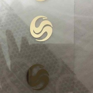 Oro y Plata doble cara estampado en caliente para el acrílico PVC hoja de gran área de estampado es perfecto - Product Image 5