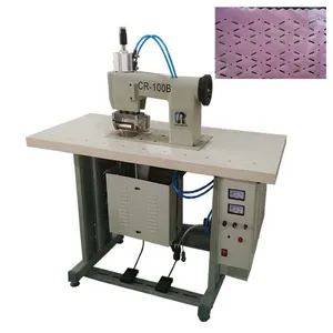 Bolso No Tejido Que Hace La Maquina Automatic Cutting Ribbon Machine Artificial Flowers by Ultrasonic Lace Needle-free CR-100B