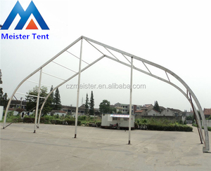 Tente de sport incurvée en aluminium blanc, nouvelle apparence spéciale, bon marché, fabriquée en Chine, en vente - Product Image 3