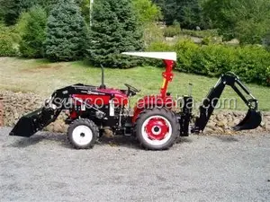 Kubota Kleine Garten Traktor Frontlader Bagger mit SD Sunco 4 in 1 Eimer Loader