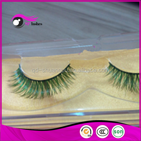 Nouveau Mode Naturel Style Réel Renard cils Renard Cheveux Faux Cils