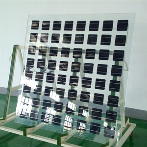 Customized 200w <strong>Transparent</strong> Glass <strong>Solar</strong> <strong>Panel</strong> for BIPV Green House