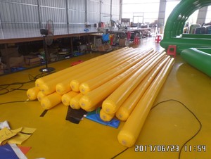 2023 <span class=keywords><strong>tube</strong></span> d'air de gonflage personnalisé 22cm 32cm 65cm <span class=keywords><strong>tube</strong></span> flottant de bouée de gonflage Dia pour parc aquatique ou événements aquatiques - Product Image 2