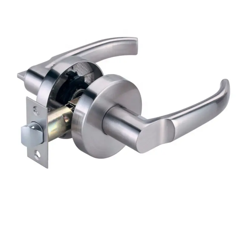 2024 MAXAL Chinese suppliers round rosette zinc alloy Best Seller Passage Door lock door lock Toilet Avanti Door lock