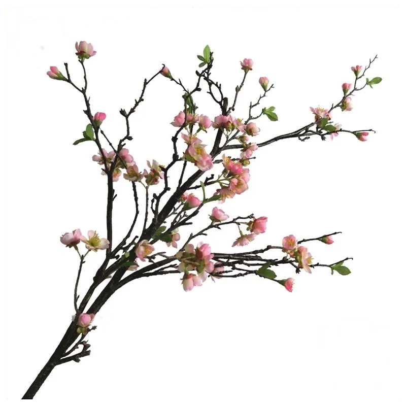 94cm yapay kiraz çiçeği Sakura dalları düğün çiçeği