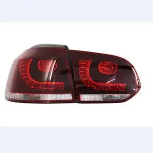 대 한 vw golf 6 GTI 차 tail lamp/등 대 한 vw golf VI R20 lamp