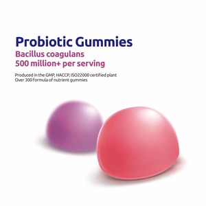 Probióticos digestivo gummies Bacillus coagulans 500 m para 5B UFC ganeden BC30 y uniquebiotec IS2 disponibles - Product Image 2