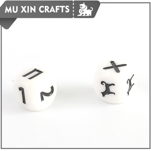 Promocional personalizado impreso polyhedral <span class=keywords><strong>dados</strong></span> de <span class=keywords><strong>casino</strong></span> - Product Image 2