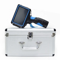 Imprimante laser portable pour codes / Machine d'impression de dates de péremption par lots avec convoyeur et support à vendre